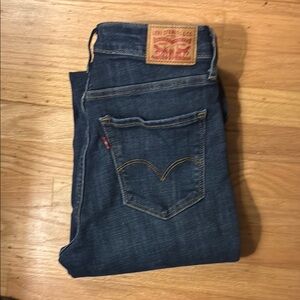 Levi's Blue Skinny Jeans